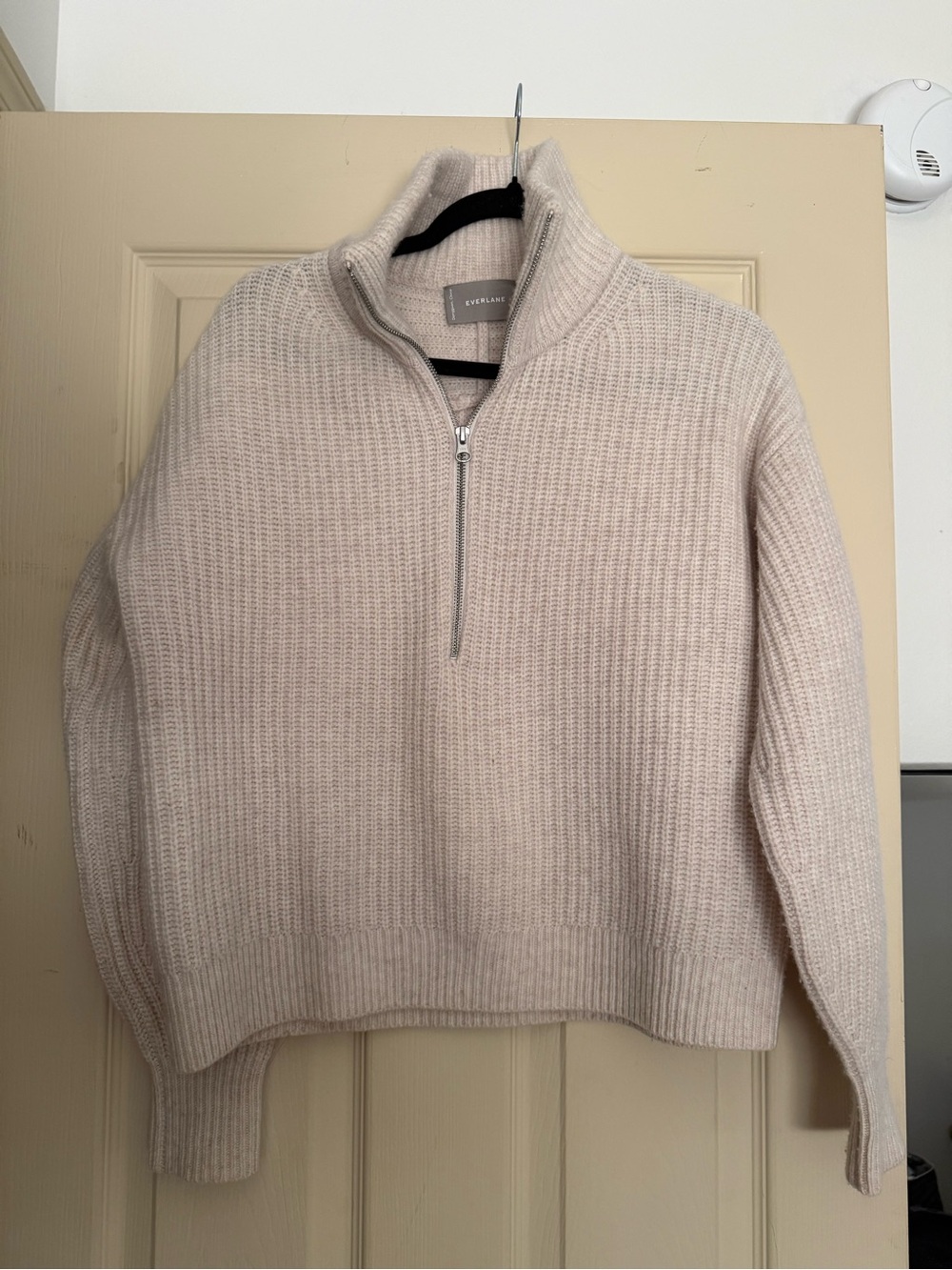 Everlane the merino half-zip sweater